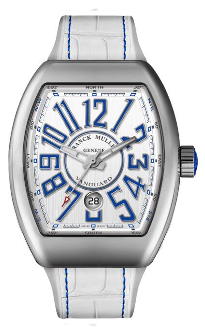 Best FRANCK MULLER Vanguard V45 SC DT (BU) AC Replica Watch